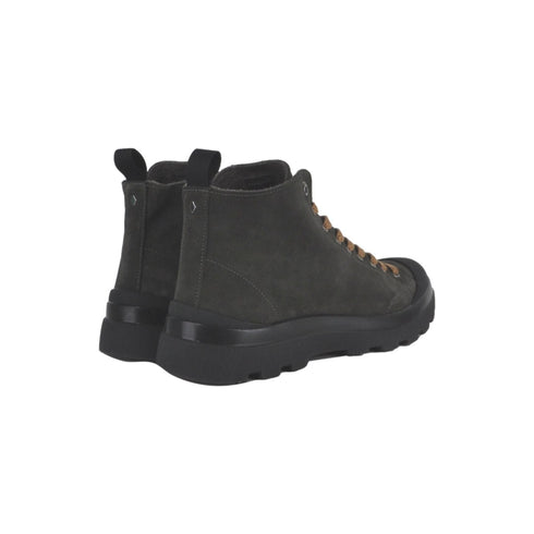 Panchic Stivali Stivaletto Uomo scamosciato con lacci Khki camel A23-PANCHICP03M0010034-2142-40 - Francavilla Moda